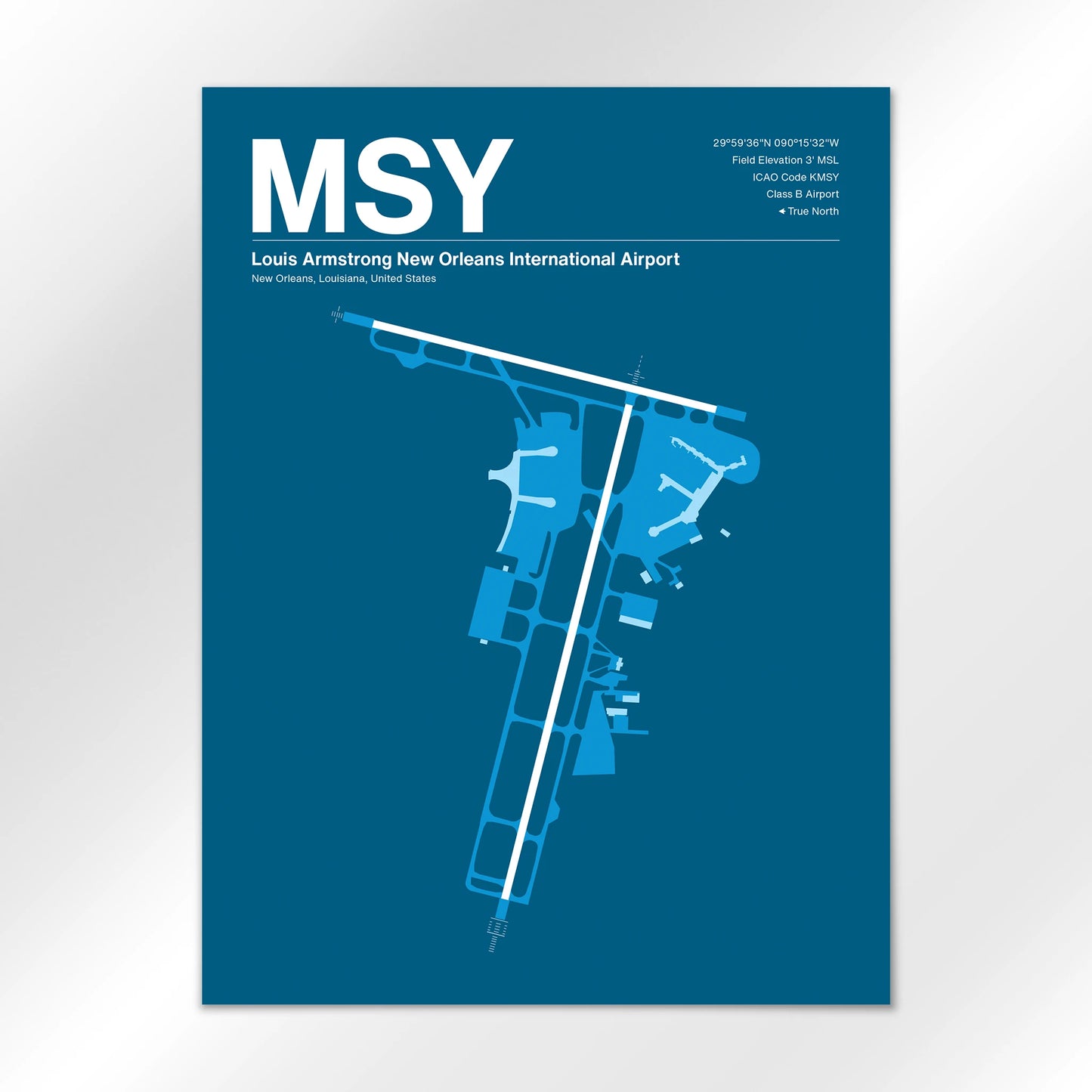 MSY Airport Diagram