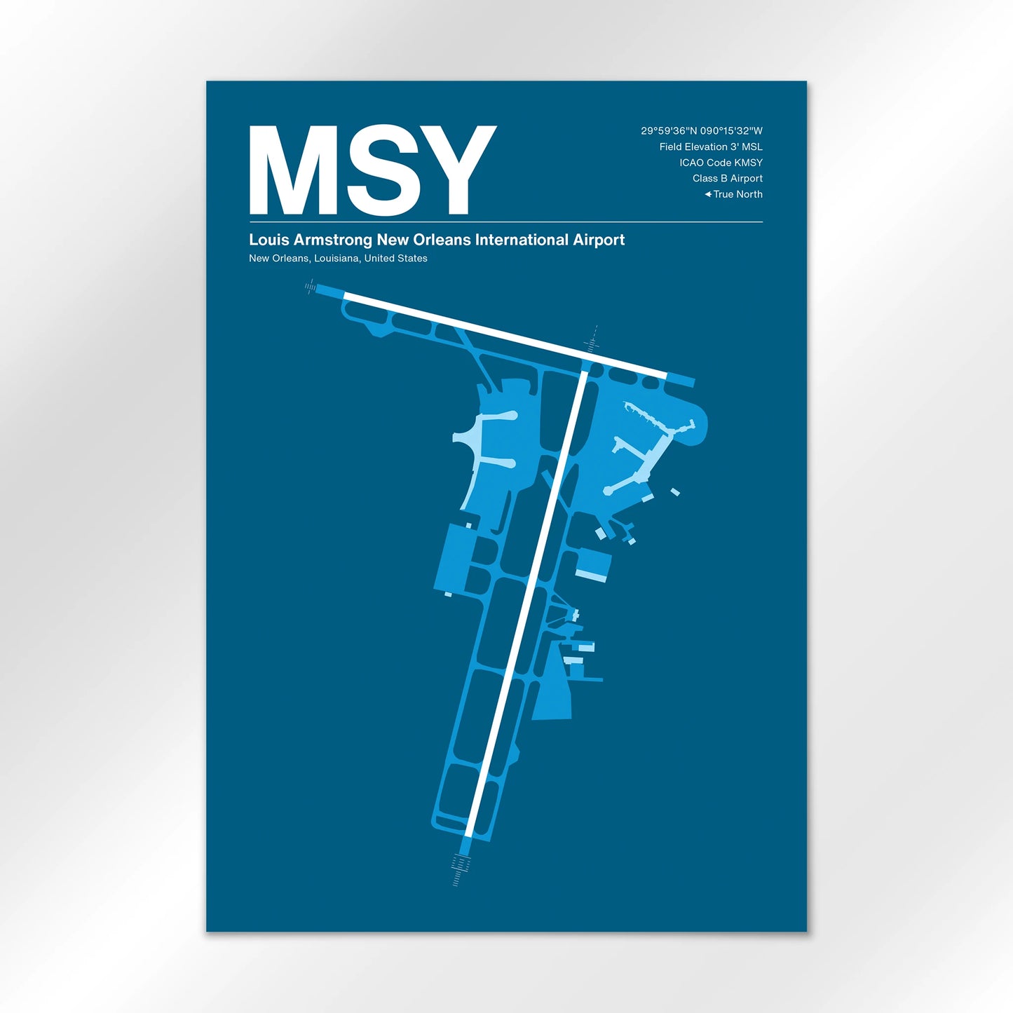 MSY Airport Diagram