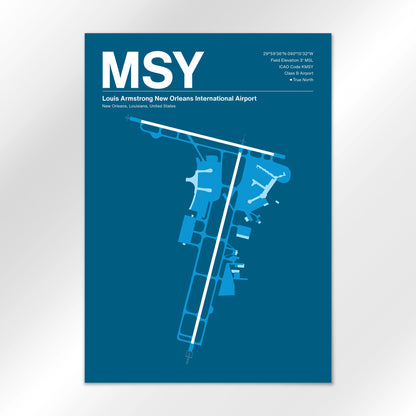 MSY Airport Diagram