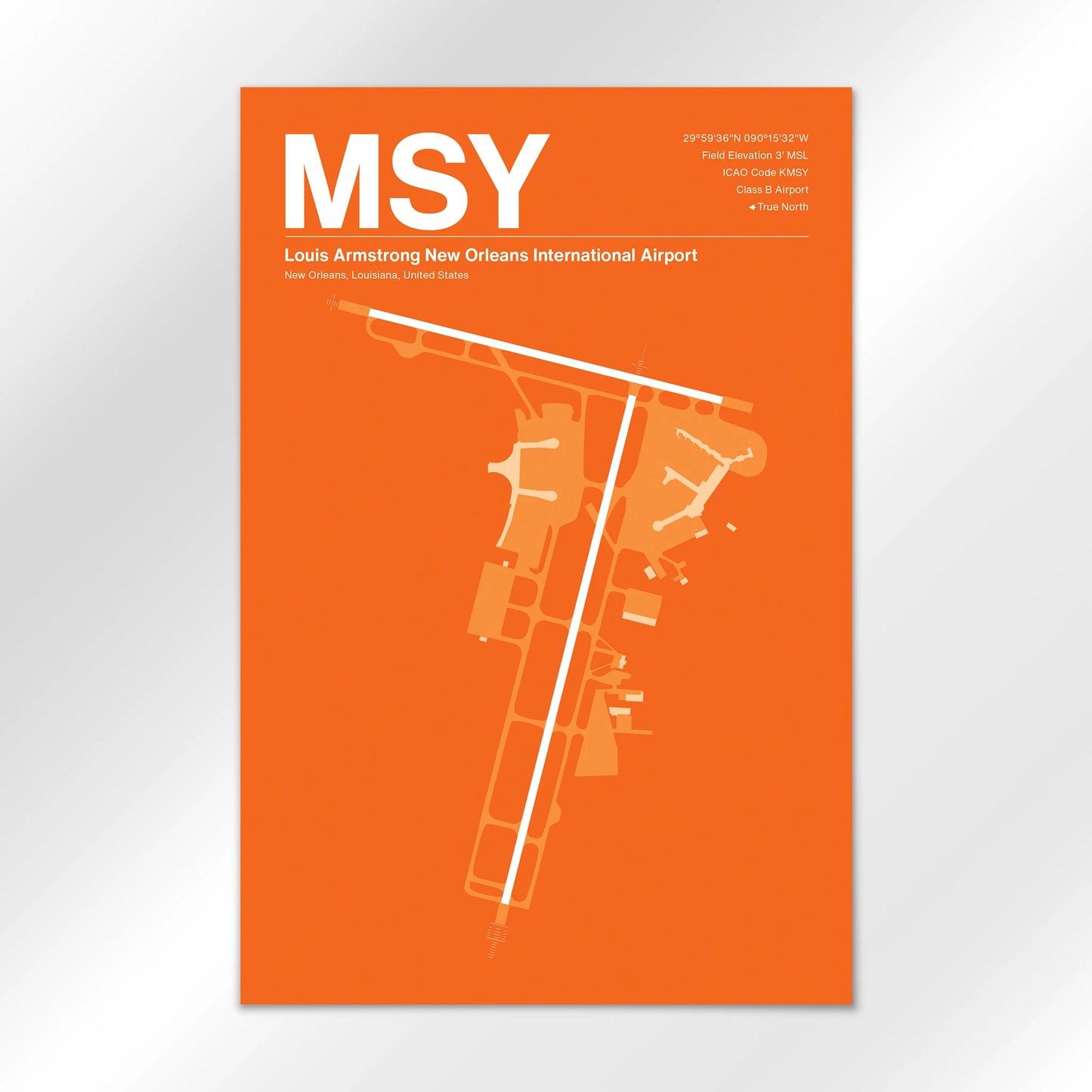 MSY Airport Diagram