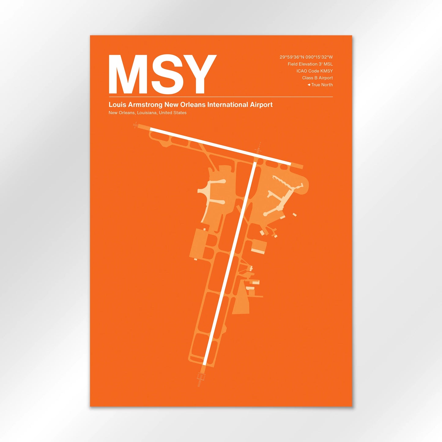MSY Airport Diagram