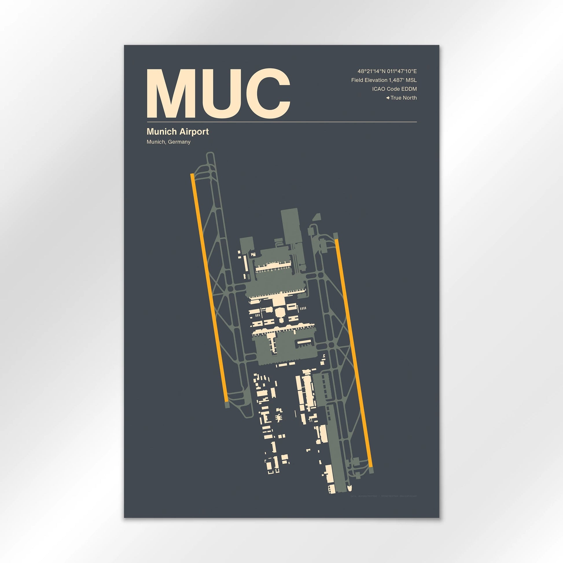 MUC Airport Diagram