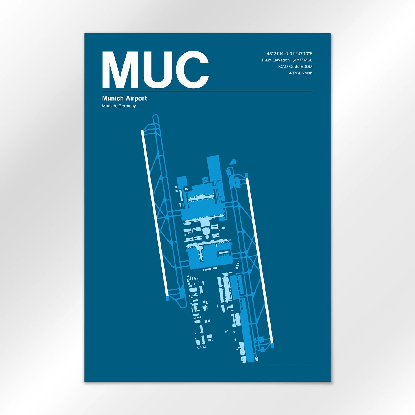 MUC Airport Diagram