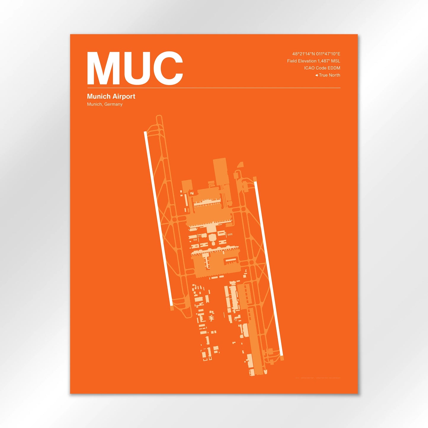 MUC Airport Diagram