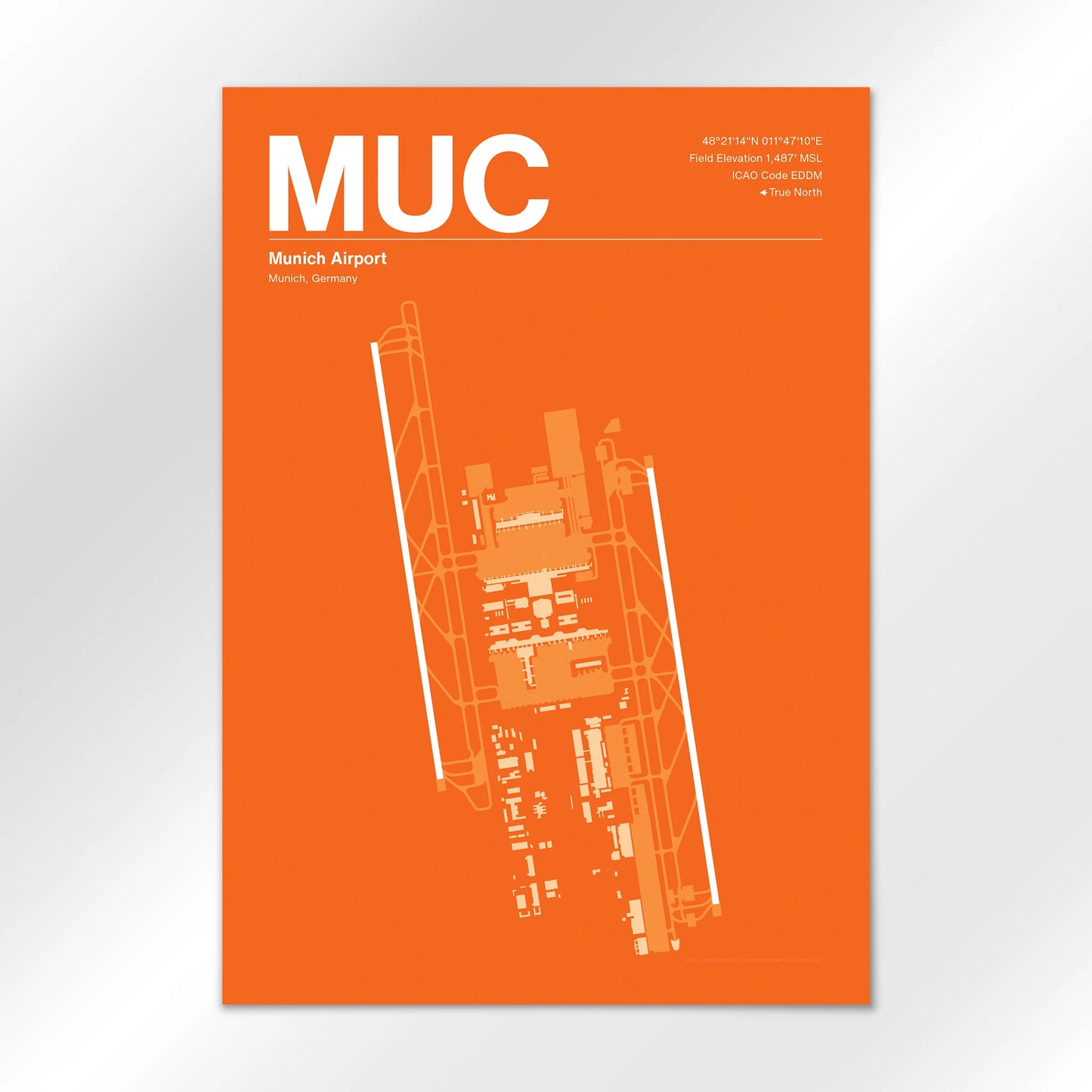 MUC Airport Diagram