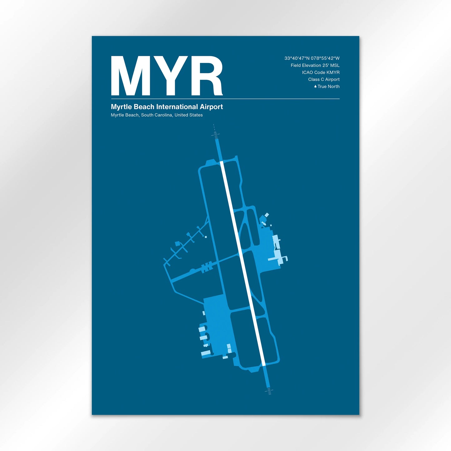 MYR Airport Diagram