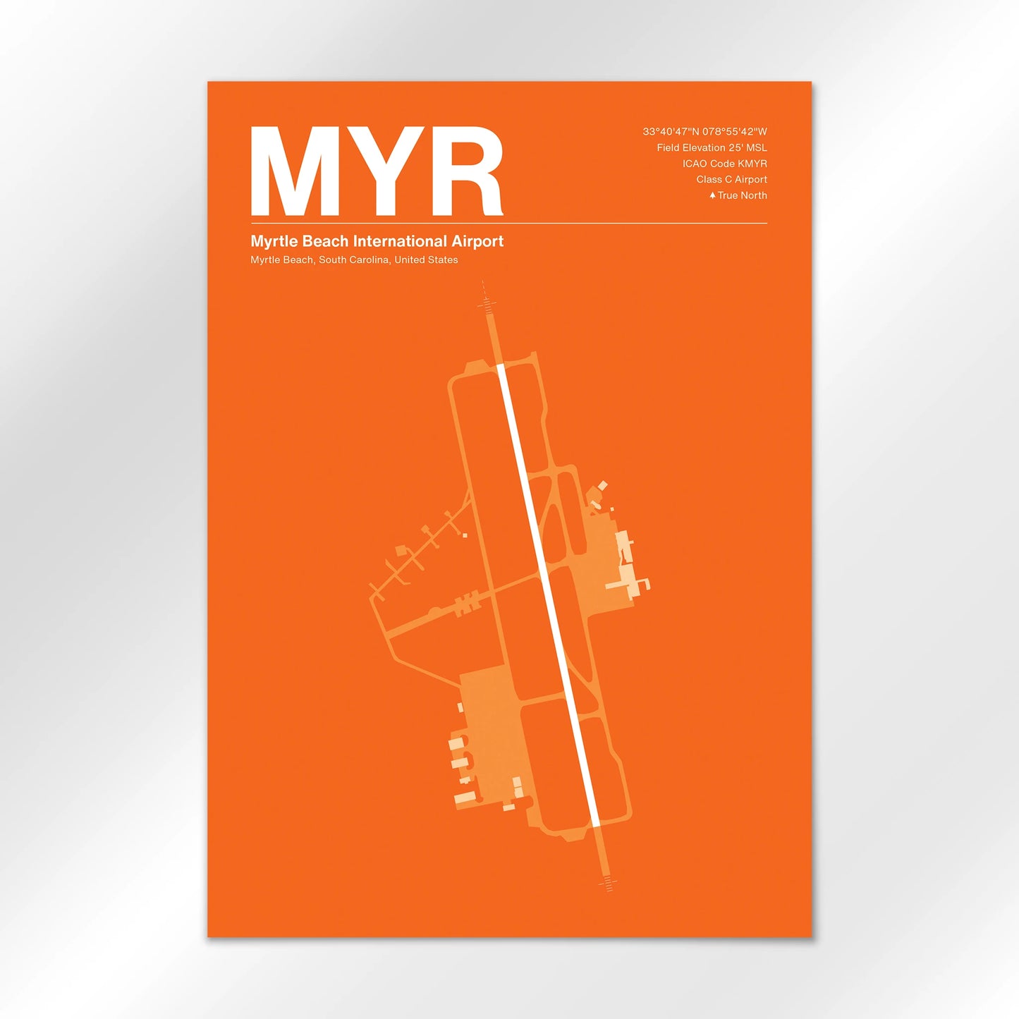 MYR Airport Diagram