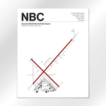 NBC Airport Diagram