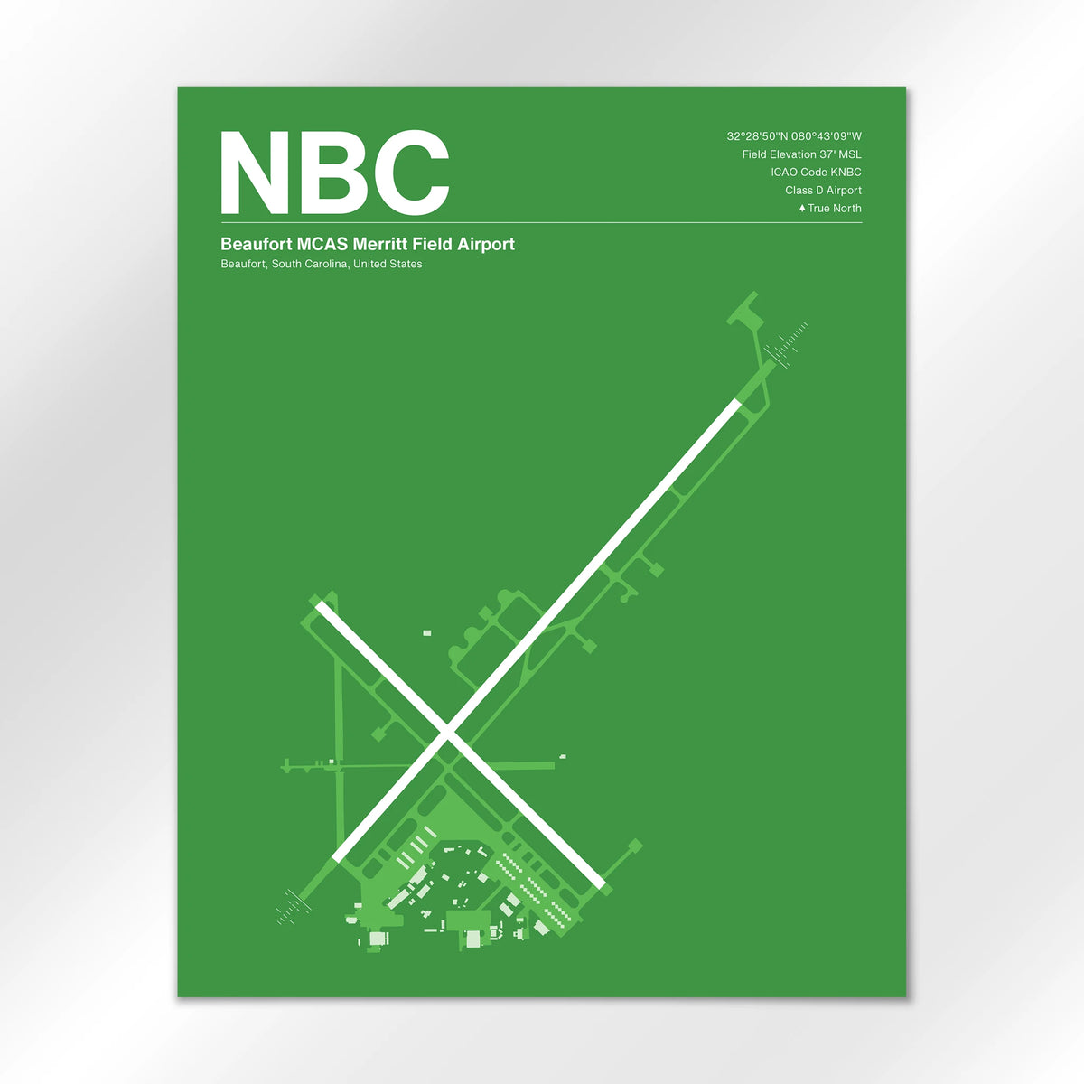 NBC Airport Diagram