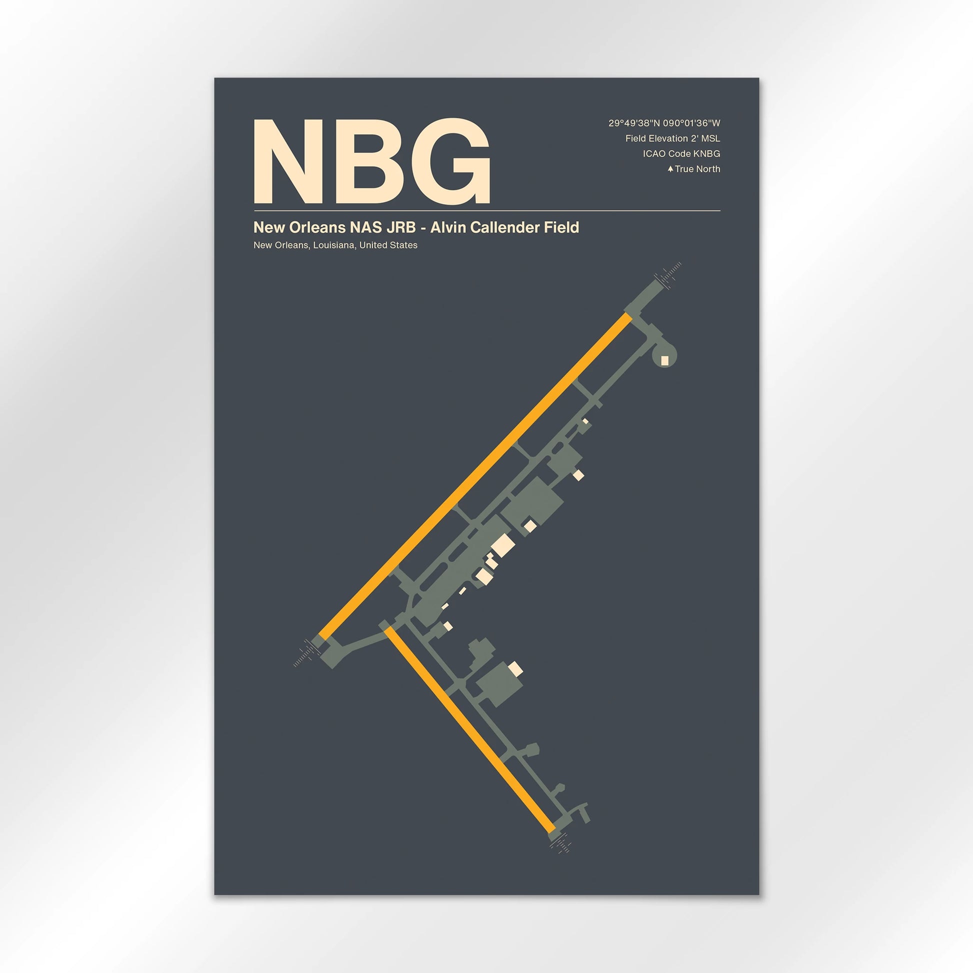 NBG Airport Diagram