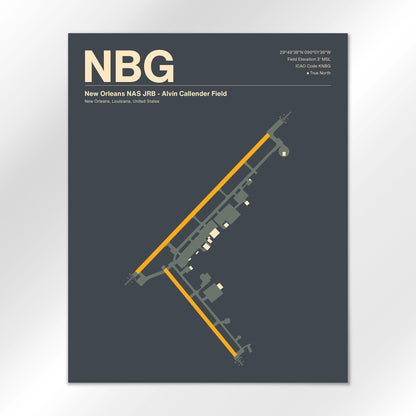 NBG Airport Diagram