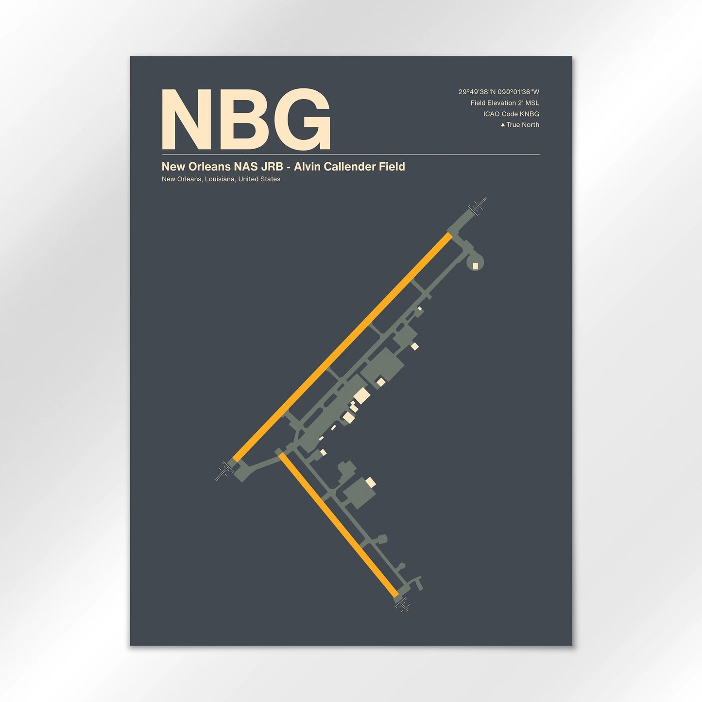 NBG Airport Diagram