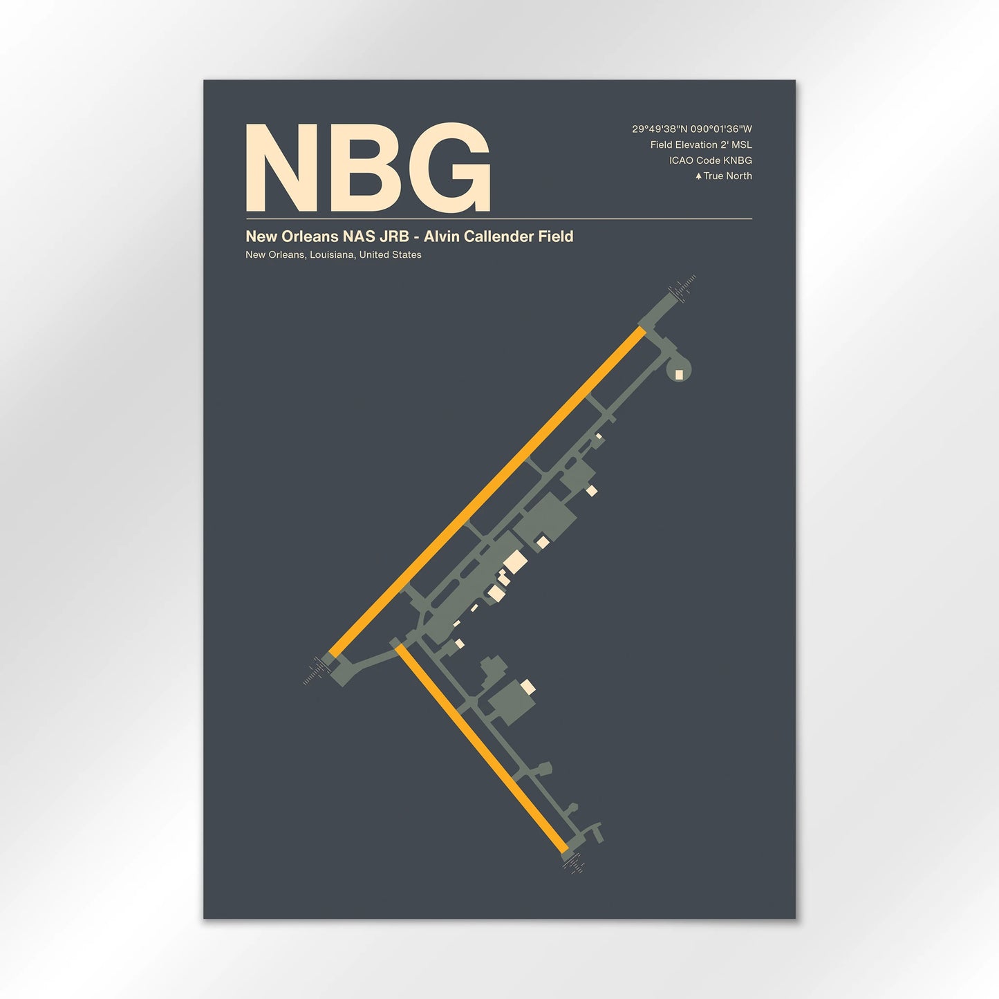 NBG Airport Diagram