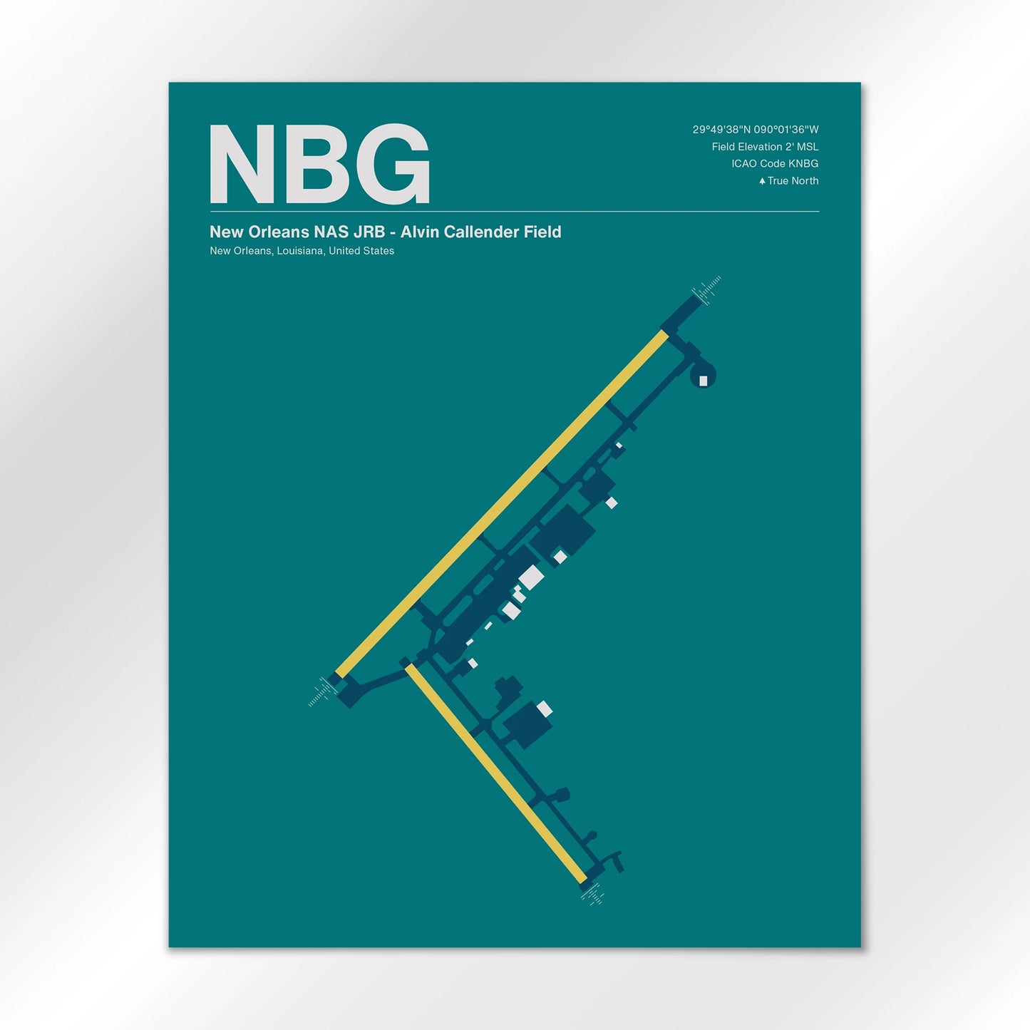 NBG Airport Diagram