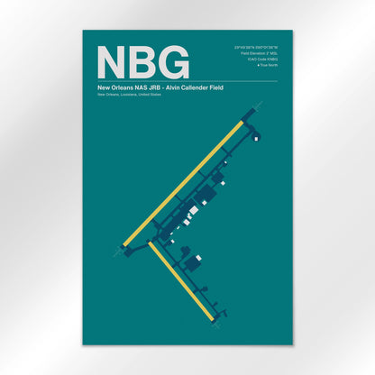 NBG Airport Diagram