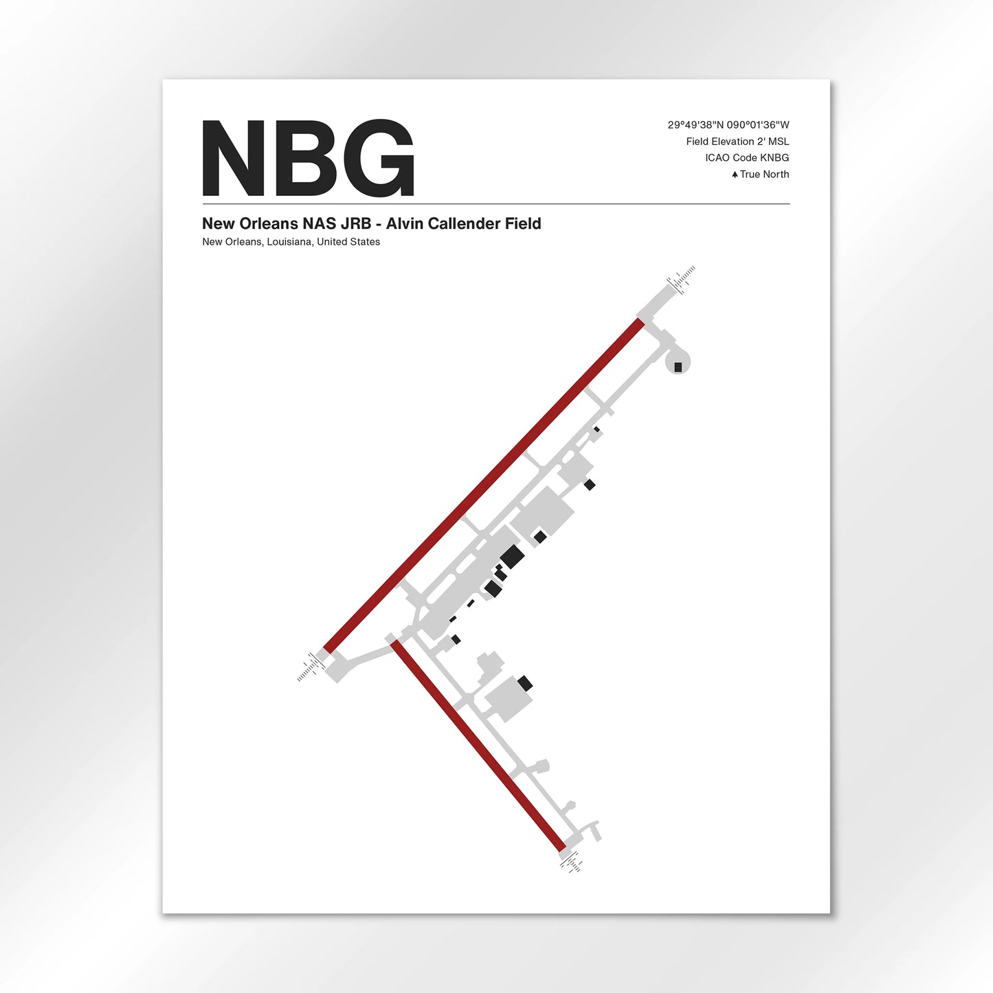 NBG Airport Diagram