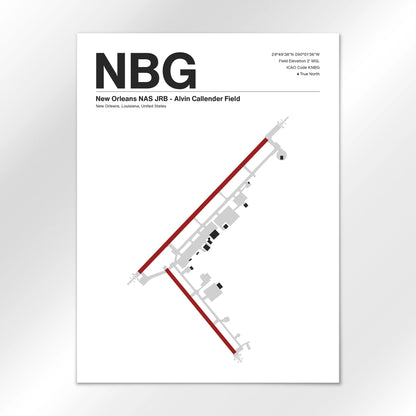 NBG Airport Diagram