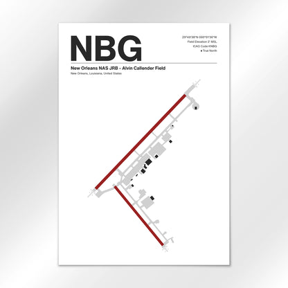 NBG Airport Diagram