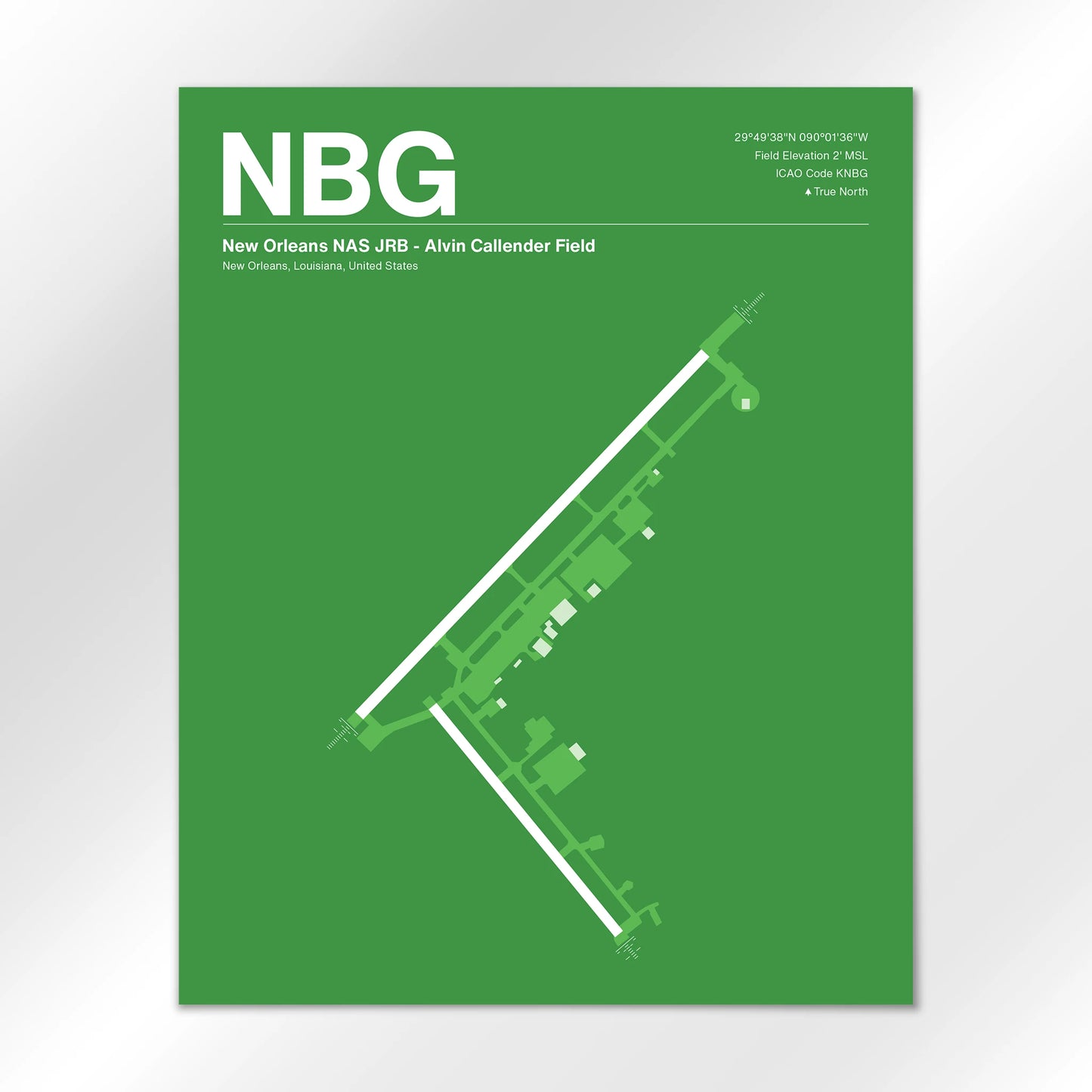 NBG Airport Diagram