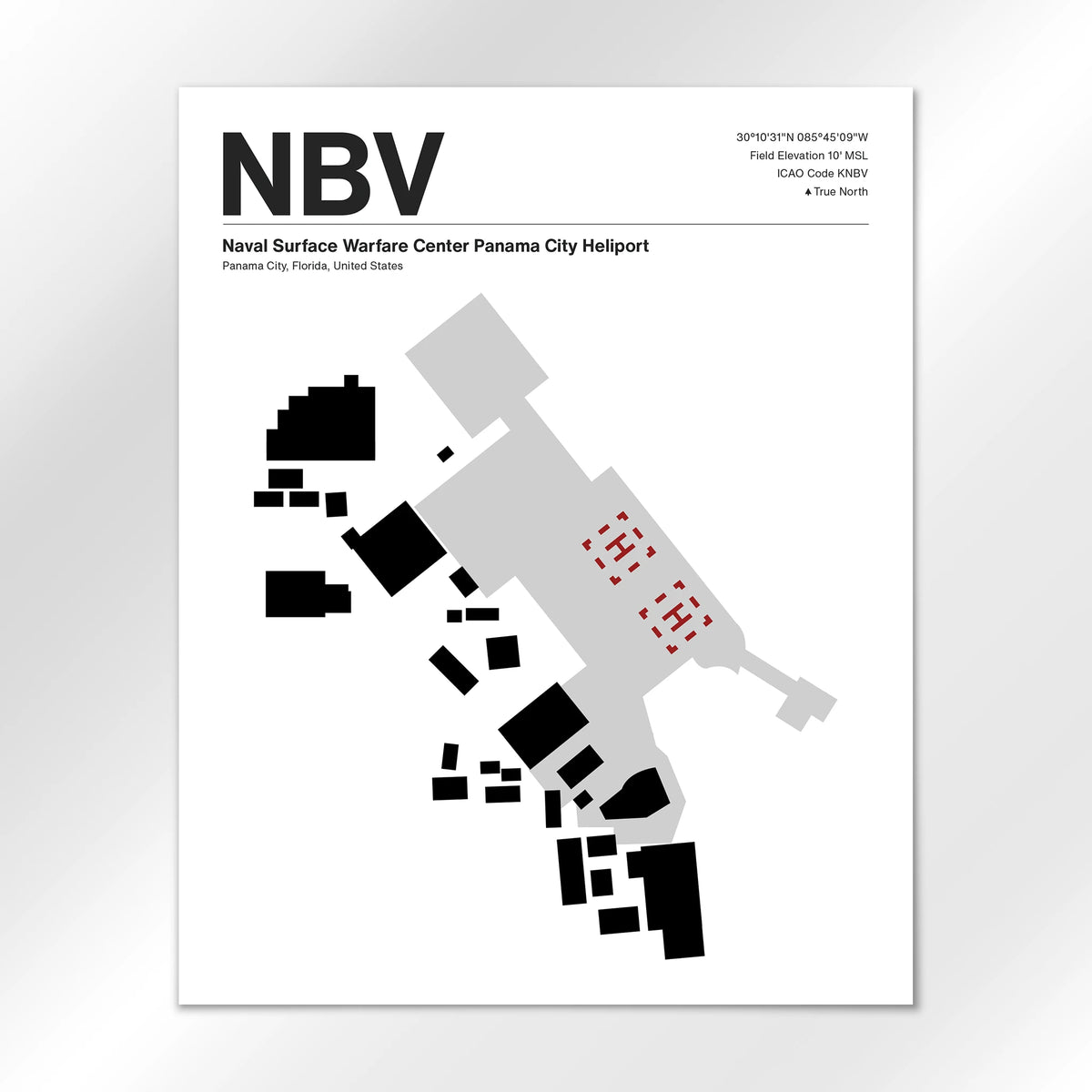 NBV Airport Diagram