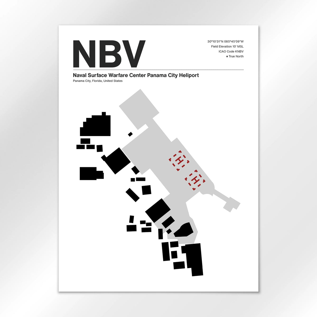 NBV Airport Diagram