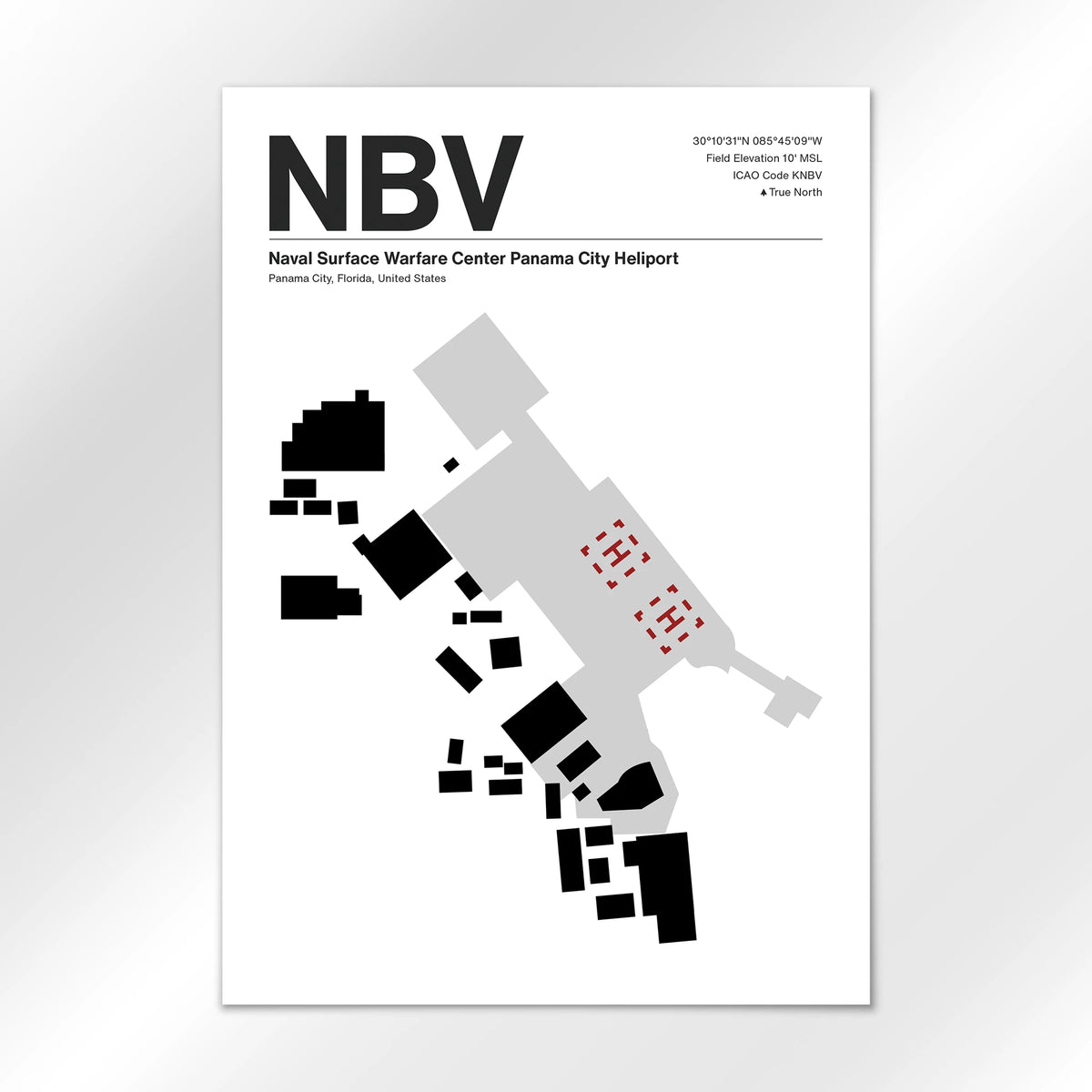 NBV Airport Diagram