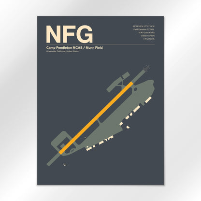 NFG Airport Diagram