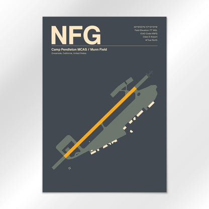 NFG Airport Diagram