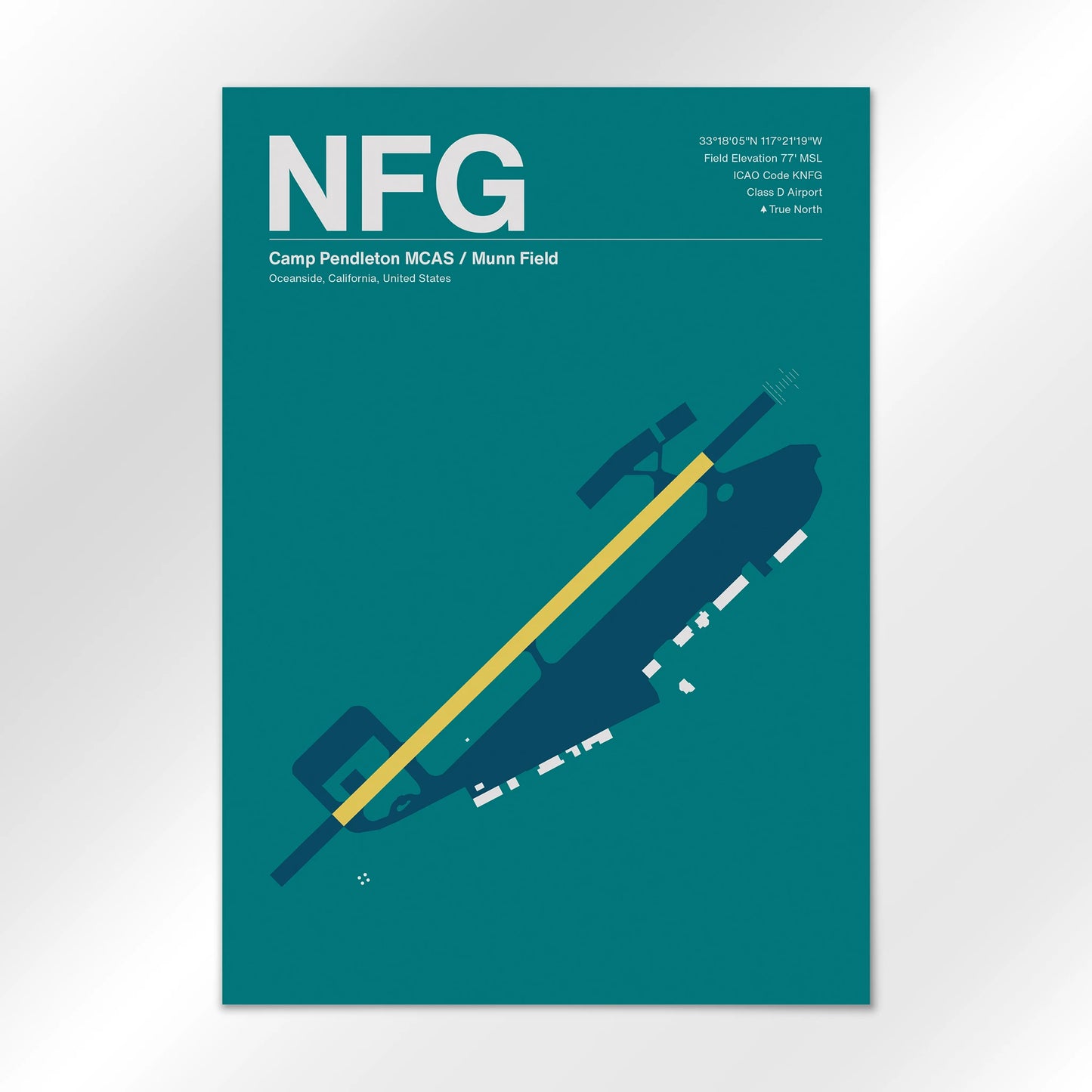 NFG Airport Diagram