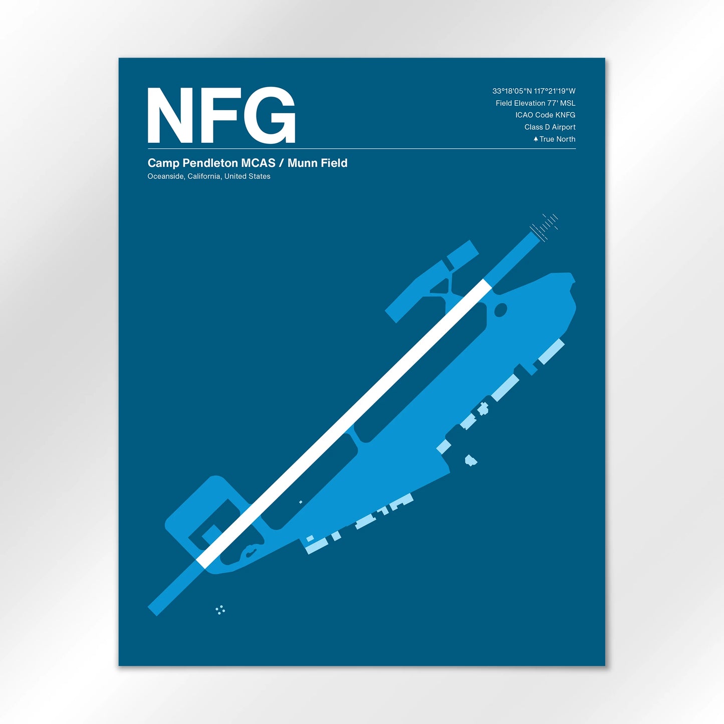 NFG Airport Diagram