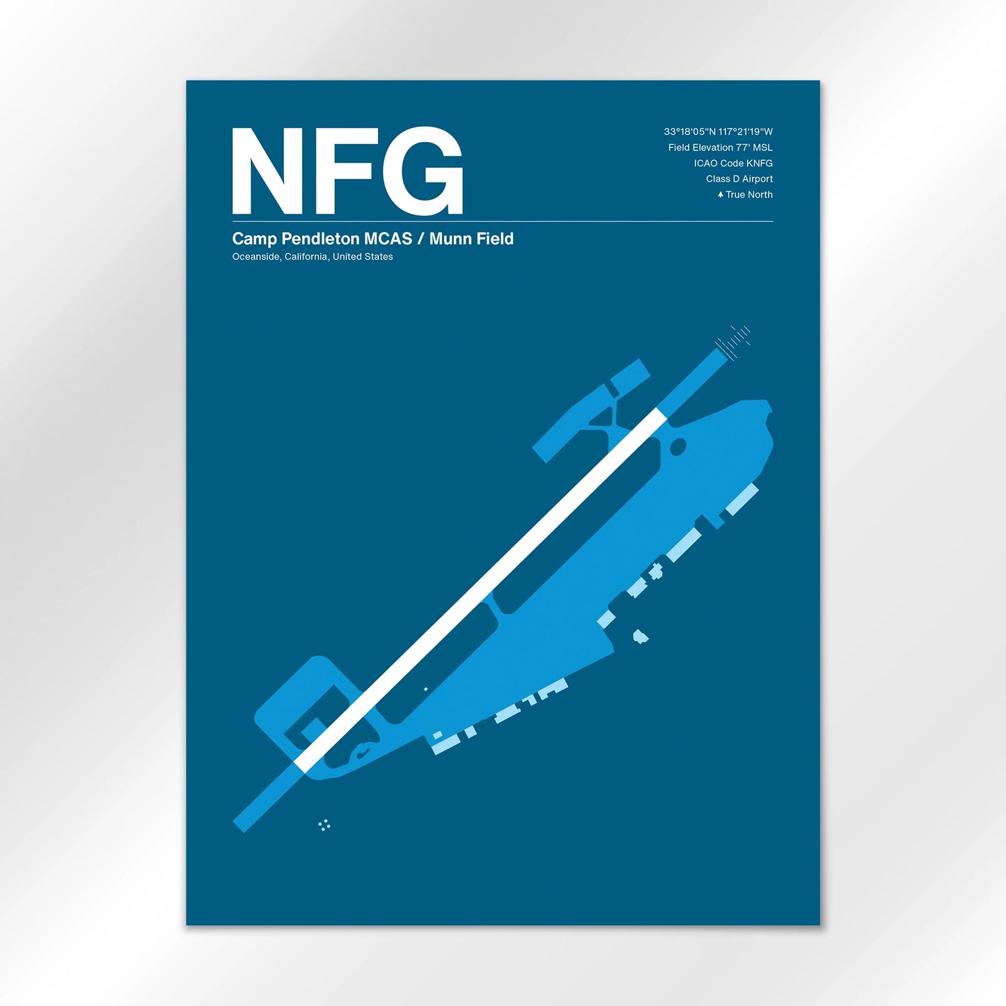 NFG Airport Diagram