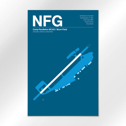 NFG Airport Diagram