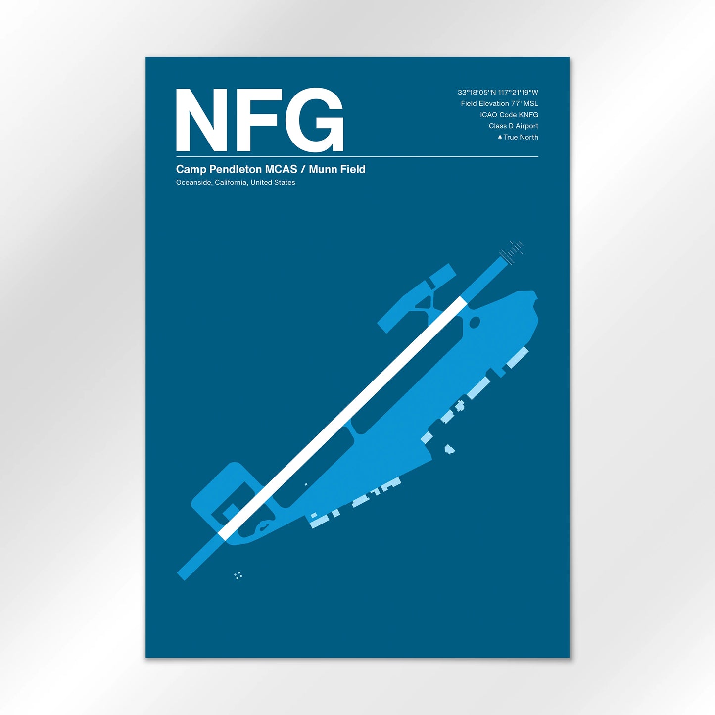 NFG Airport Diagram