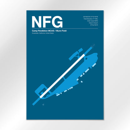 NFG Airport Diagram