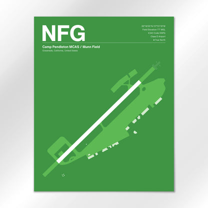 NFG Airport Diagram