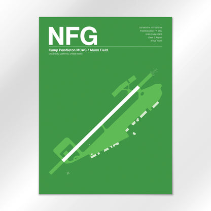 NFG Airport Diagram