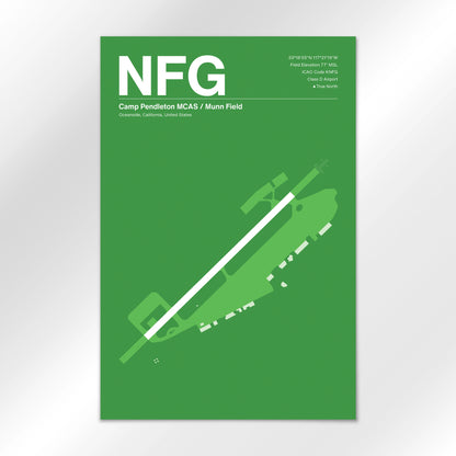 NFG Airport Diagram