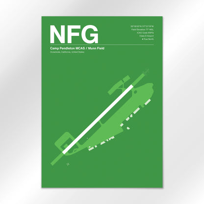 NFG Airport Diagram