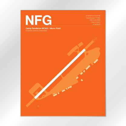 NFG Airport Diagram