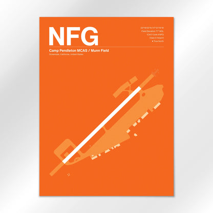 NFG Airport Diagram