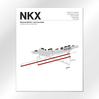 NKX Airport Diagram