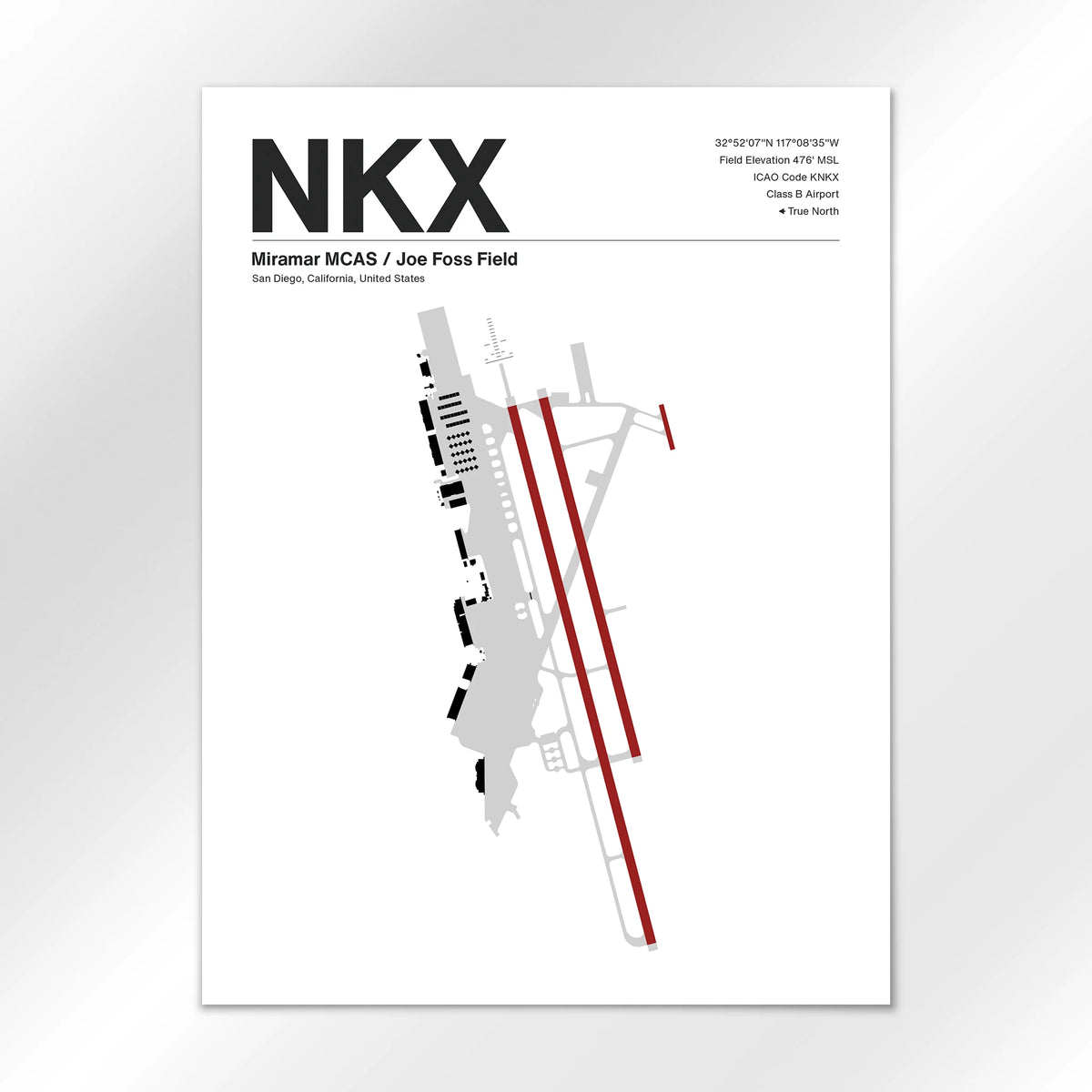 NKX Airport Diagram