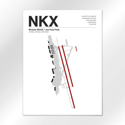 NKX Airport Diagram