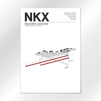 NKX Airport Diagram