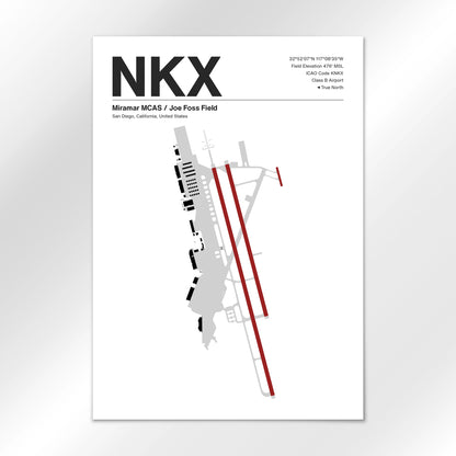 NKX Airport Diagram
