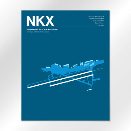 NKX Airport Diagram