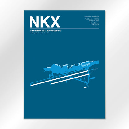 NKX Airport Diagram