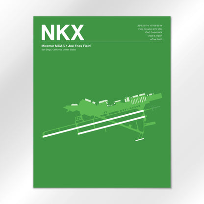 NKX Airport Diagram