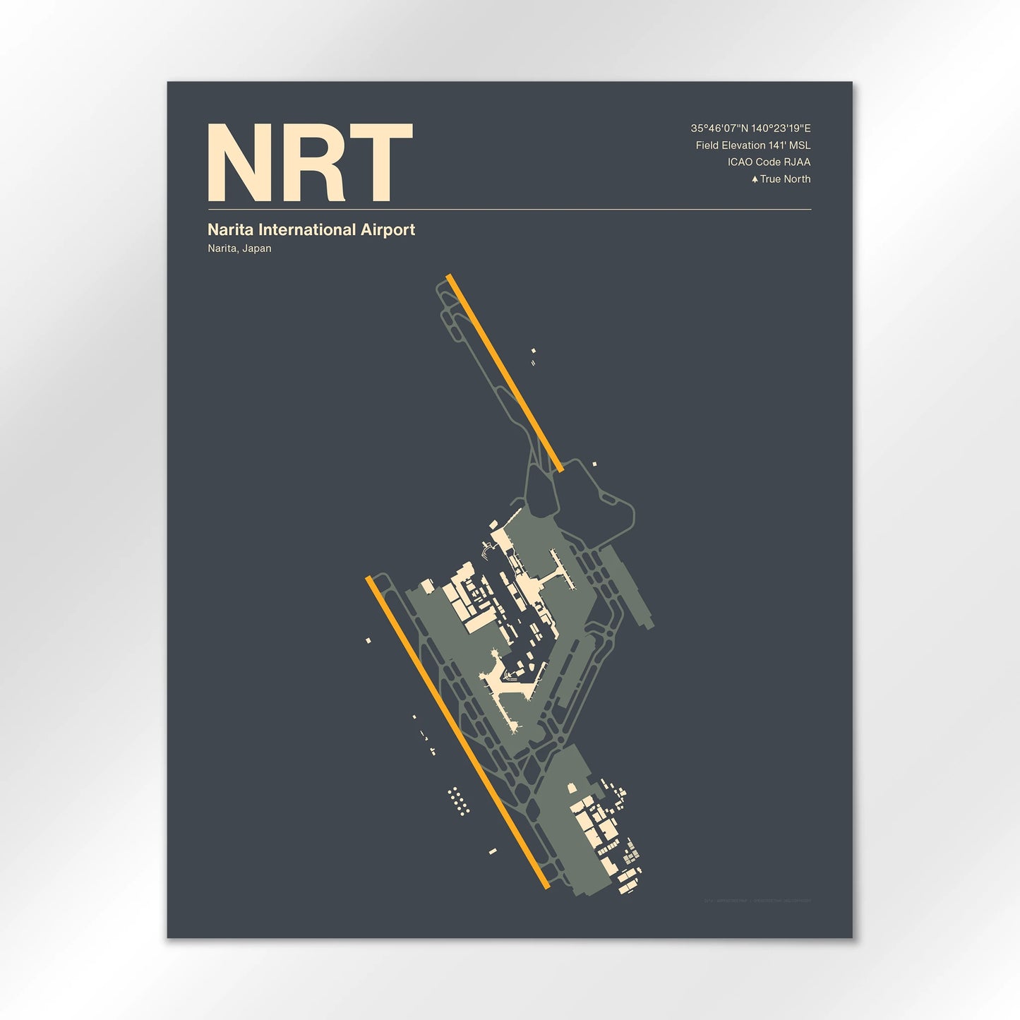 NRT Airport Diagram