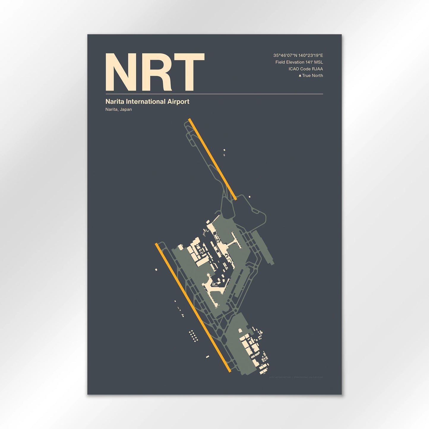 NRT Airport Diagram